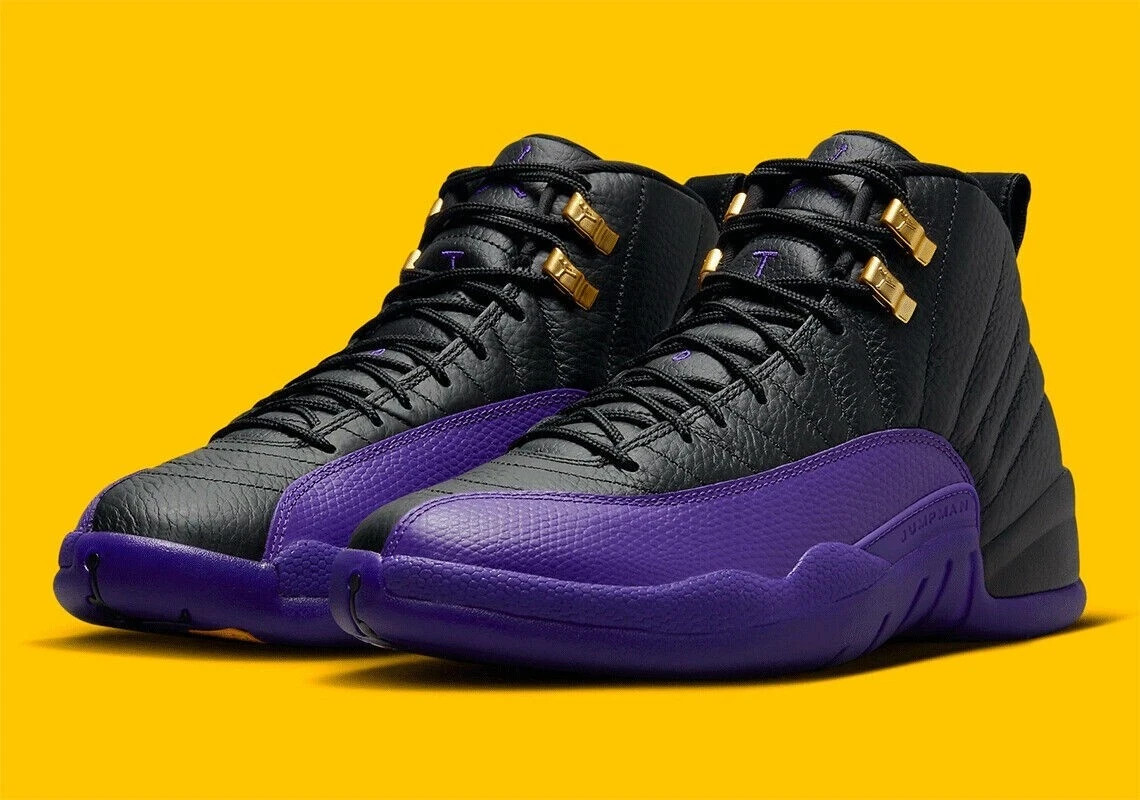 Nike Air Jordan 12 Retro GS Field Purple Black – Size 6 – NEW NO BOX