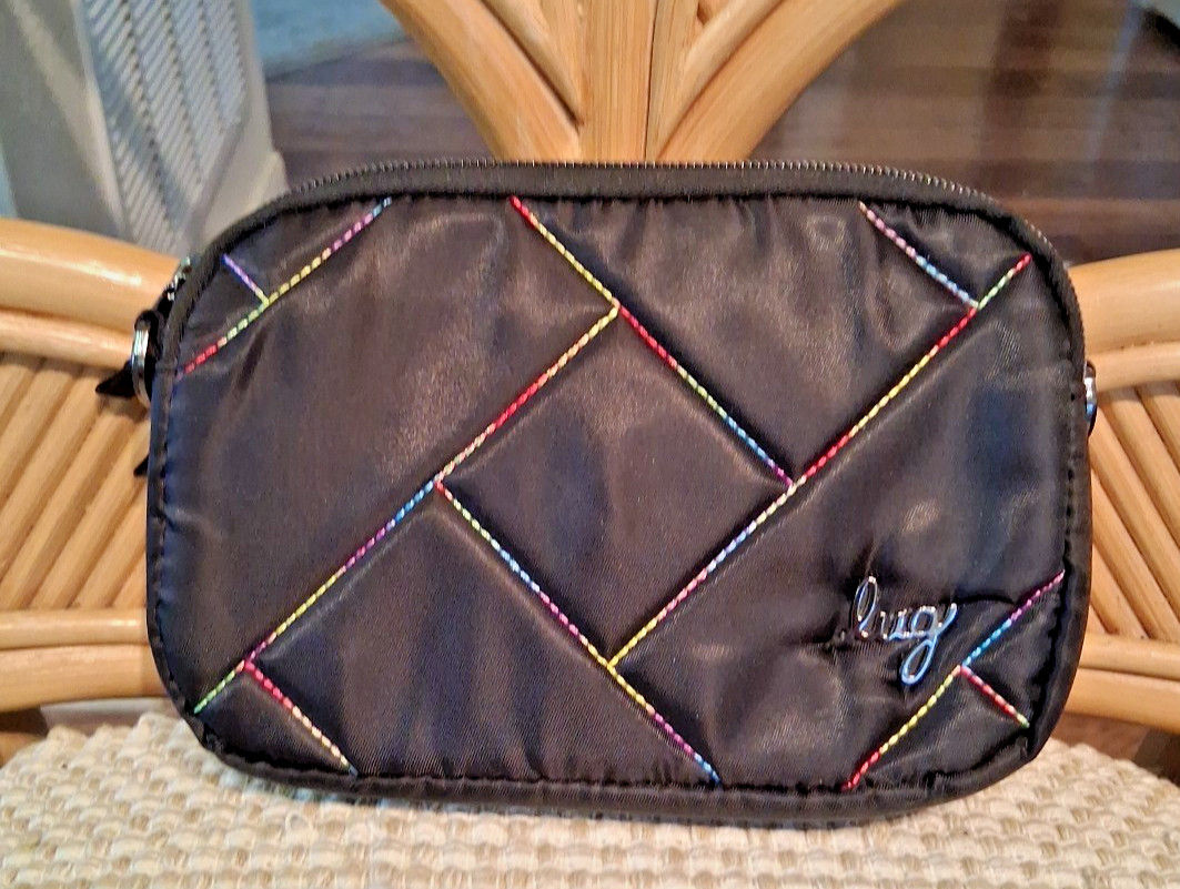 Lug Coupe SE without Strap Bag Resort Black Attaches to Belt 2 Zip Compartments