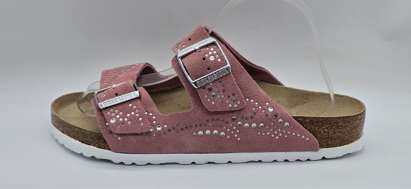 Birkenstock INJECTED RIVETS Leather ARIZONA Injected Rose 41R BNIB 1012788 #998