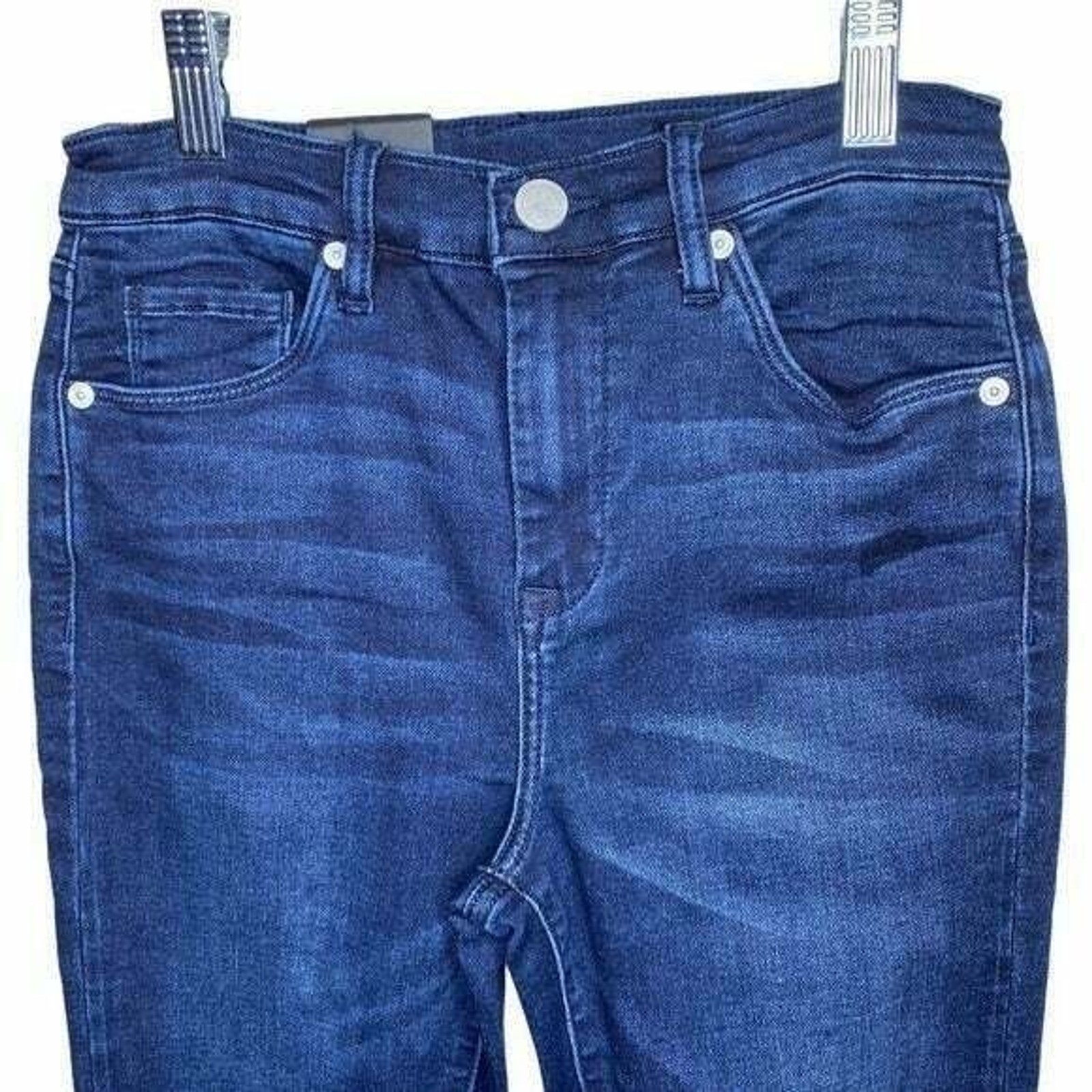 Blank NYC Womens Skinny Jeans Size 27 Dark Blue Stretch Denim New Tags