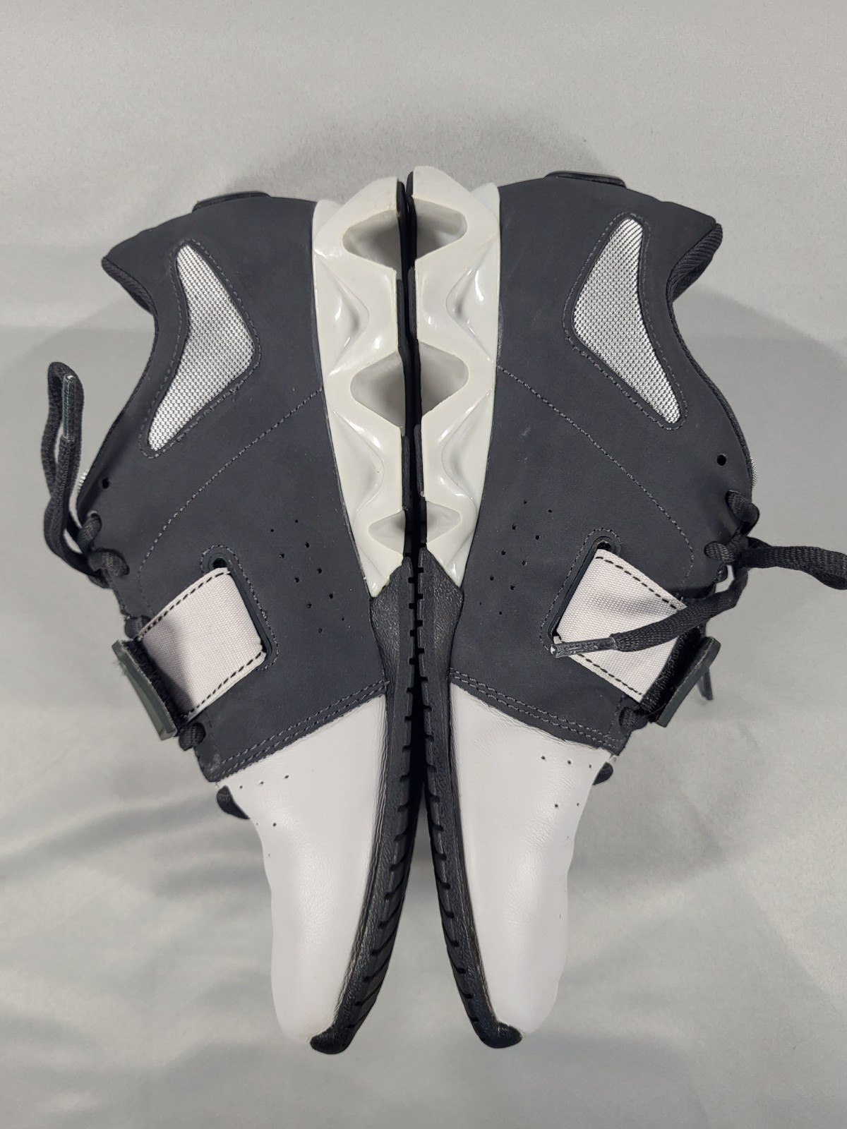 Reebok CrossFit Lifter U-Form Men’s Weightlifting Shoes Grey White J99808 Size 8