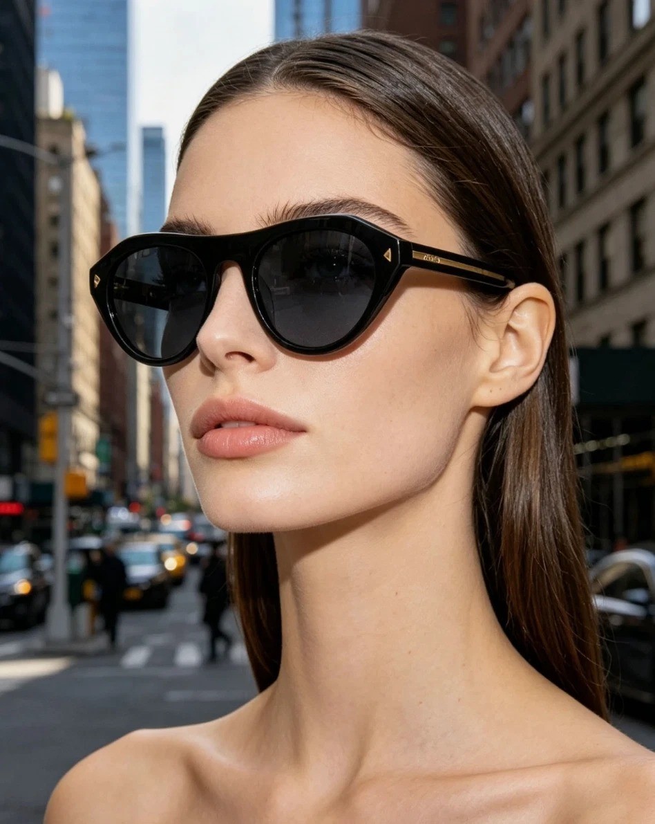 Prada Women’s SPR B15 Sunglasses – Black/Grey