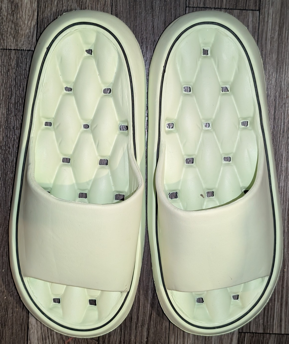 Big Size 42-43 / 270 Bathroom Shower Shoe Slippers EVA Soft Sole Pillow Slide