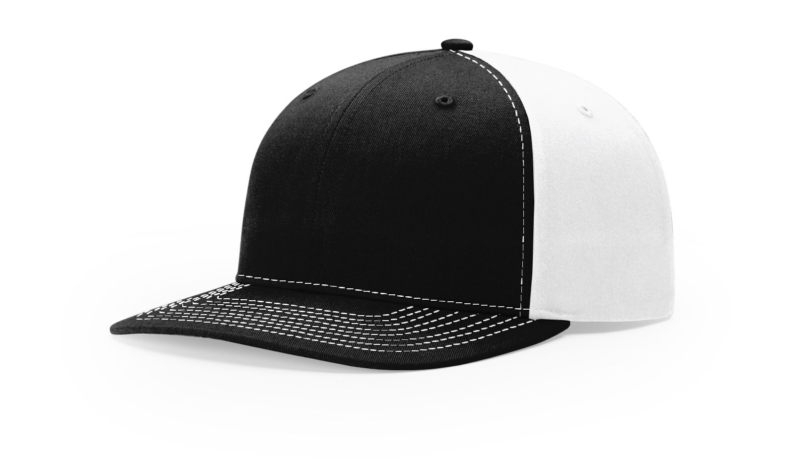 New Richardson 312 Trucker Hat Twill Back No-Mesh Snapback Cap Adjustable OSFM