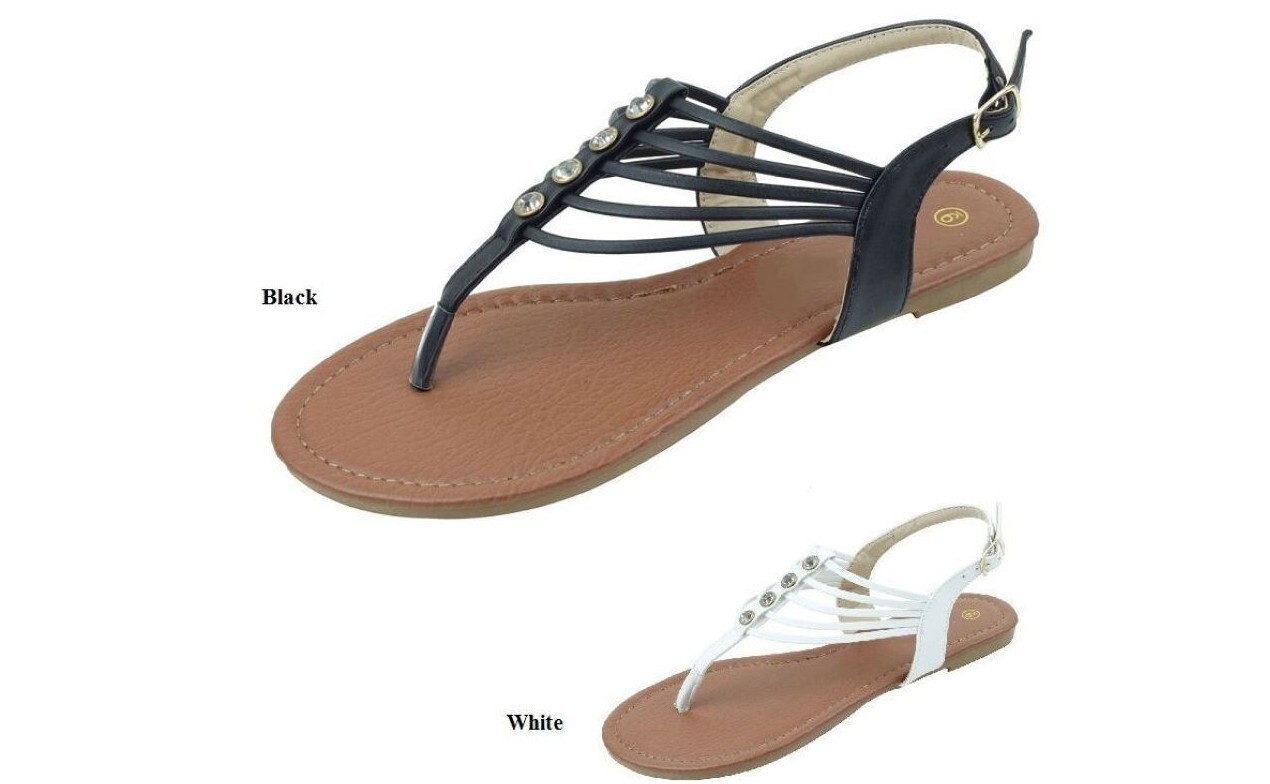 Womens Fashion Color Roman Gladiator Open Toes Strappy Sandals 6