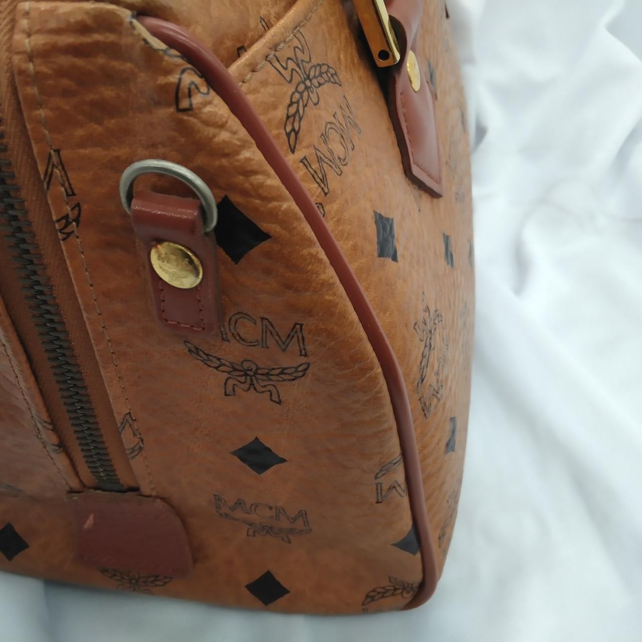MCM Mini Boston Bag 10.6 inch