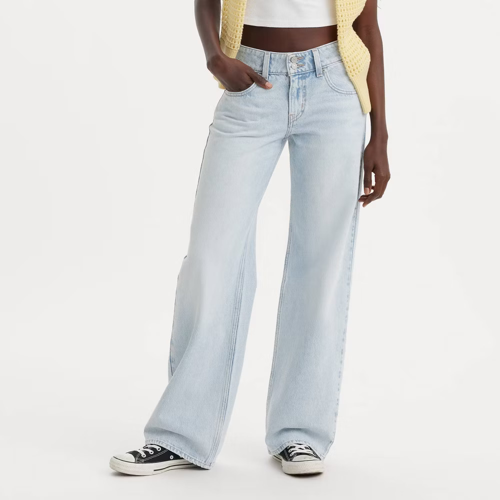 Levi Women Low-Rise Superlow Loose Jeans – Abraided Art
