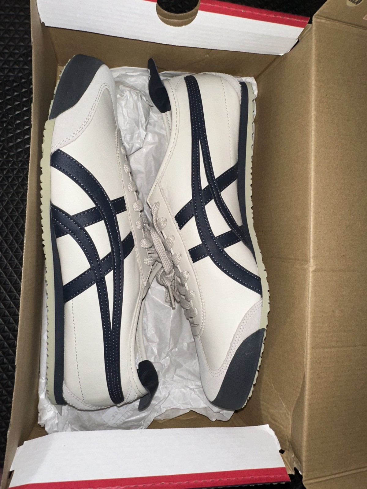NEW ONITSUKA TIGER MEXICO 66 BIRCH PEACOAT SHOE 1183C102-200 MEN SIZE 12.5 US