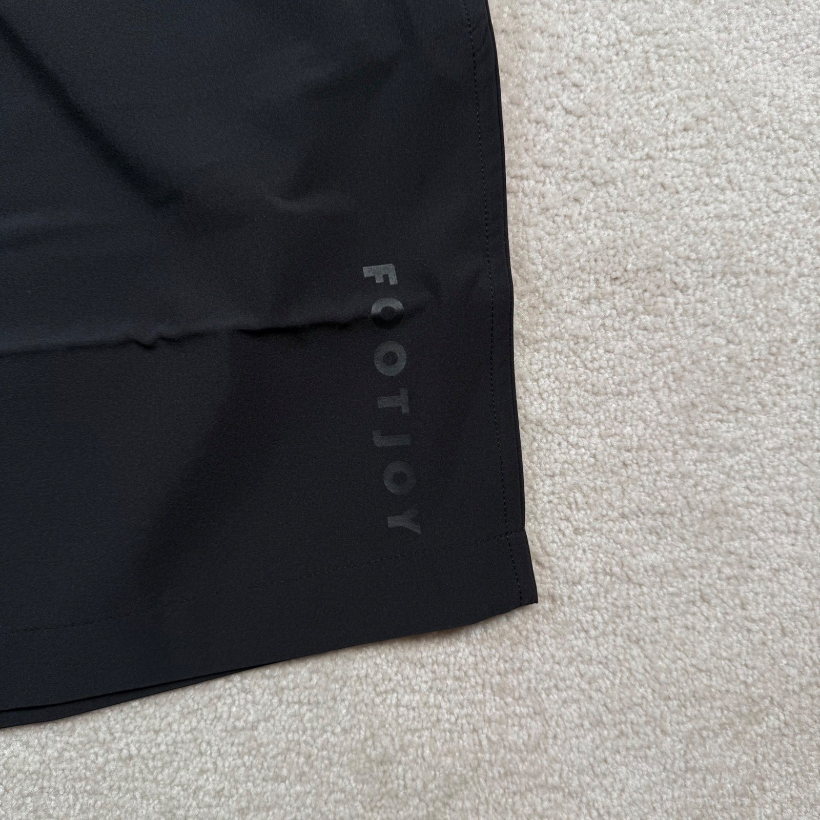NEW FootJoy Workout Shorts Mens 2XL Black Moisture Wicking Performance Athletic
