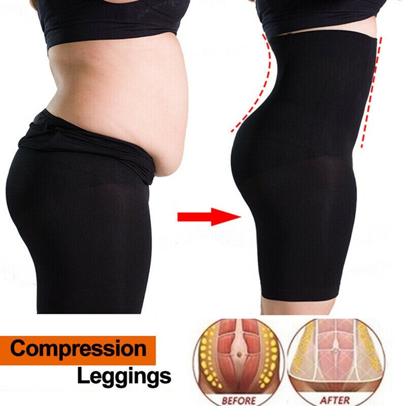 Shaperin Control All-Day Boned High-Waisted Shorts Pants Womens Body Shaper US