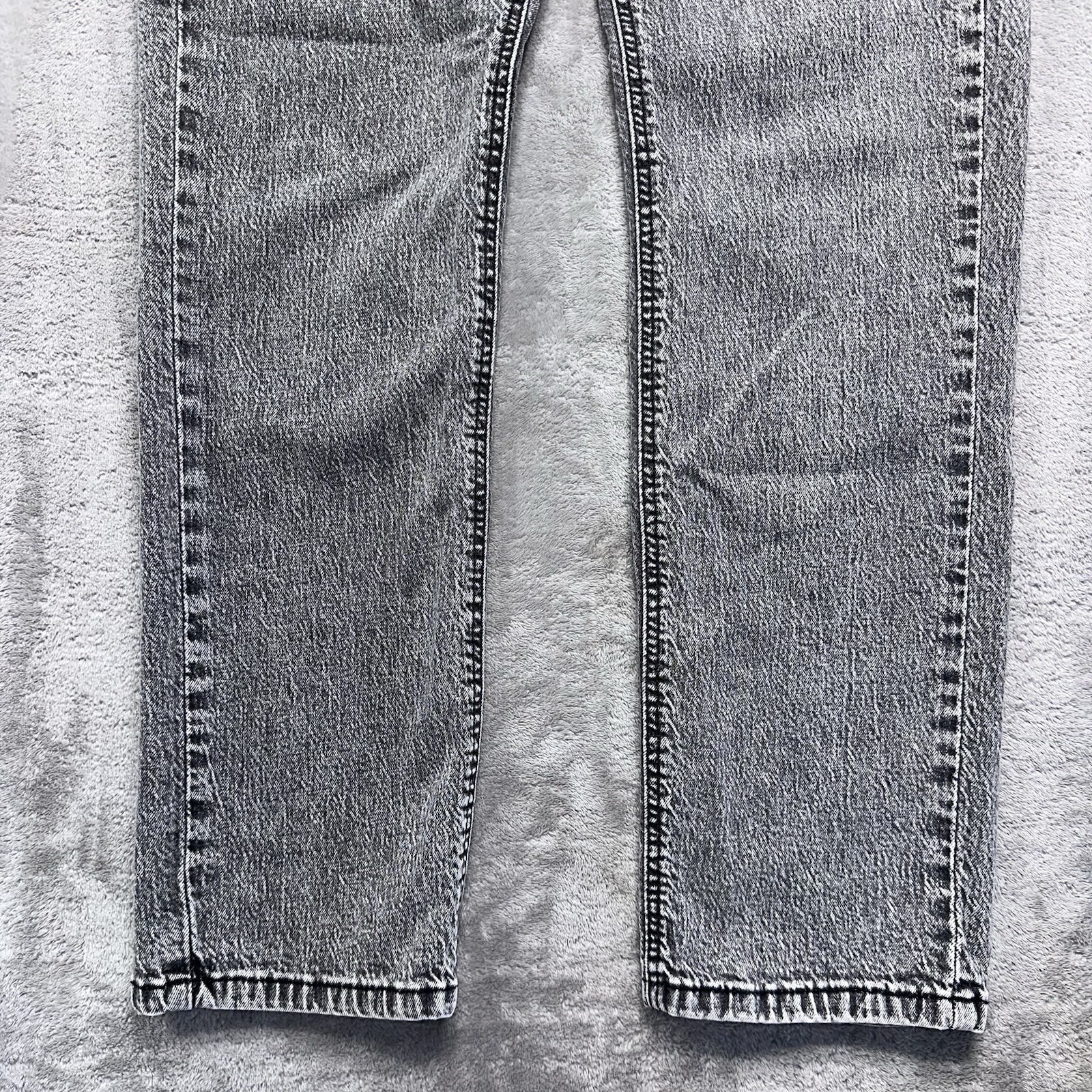Levi’s 541 Black Acid Wash Athletic Fit Taper Denim Jeans Men’s Size 30Wx29L