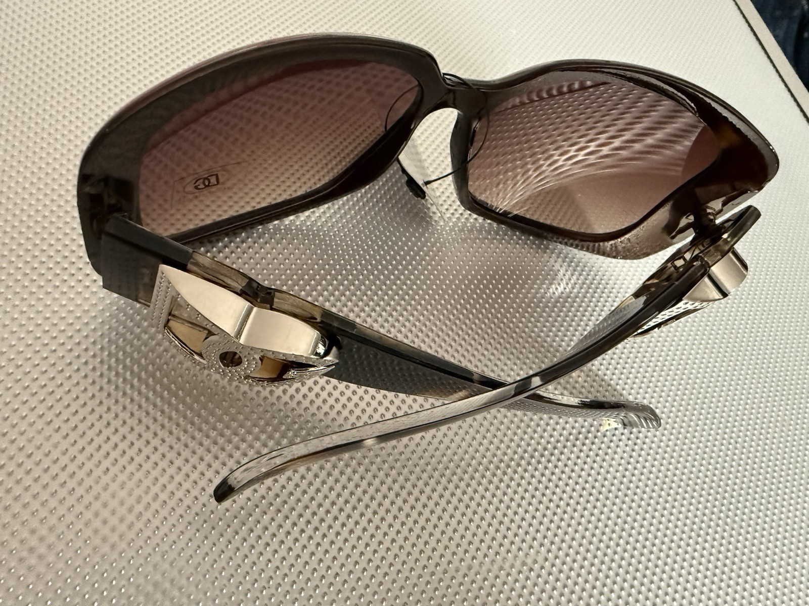 Eyewear Women’s Eye Sunglasses Black Plastic Frame Brown Tinted UV400 A3