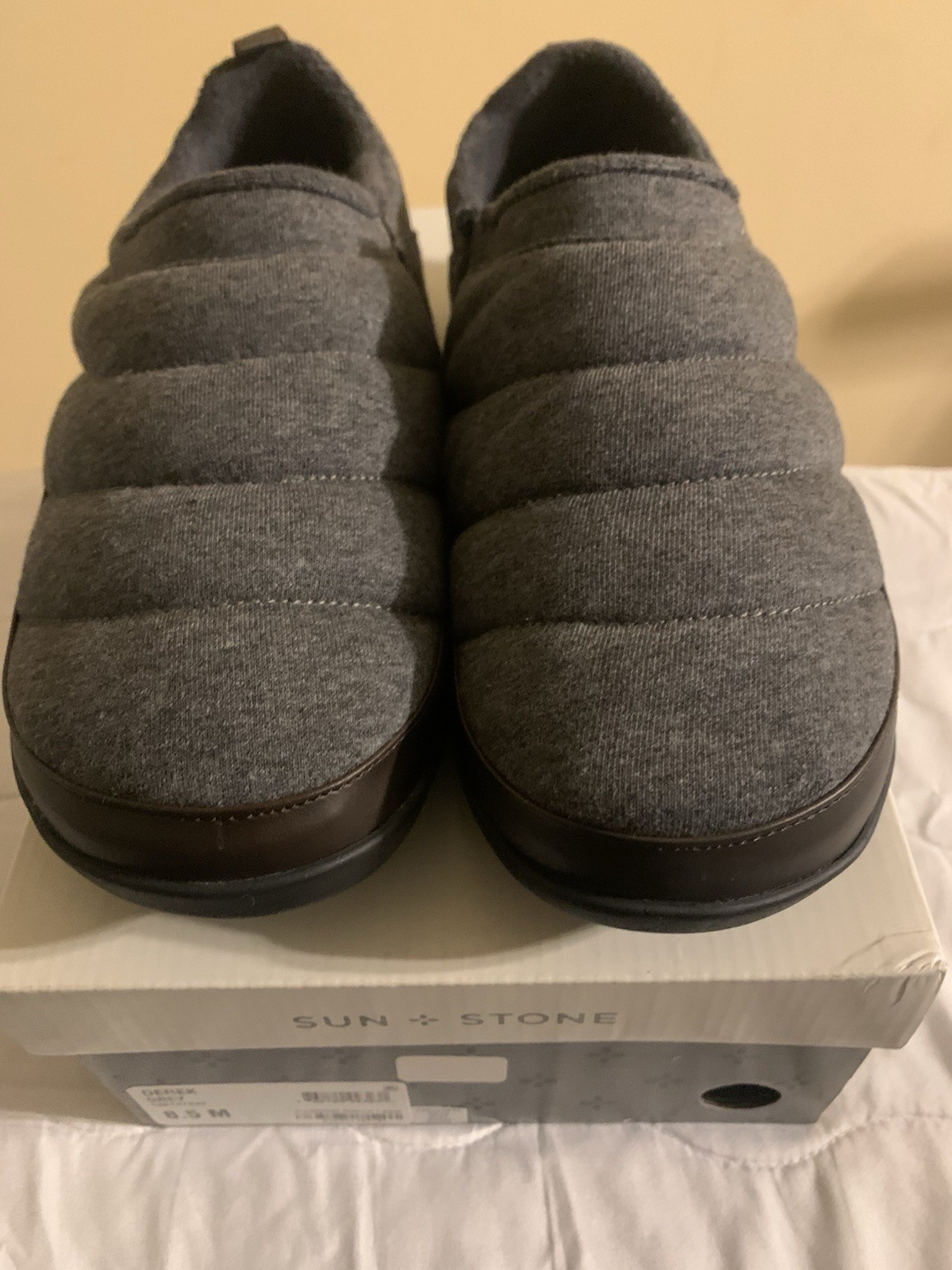 sun stone mens shoes Derek Grey