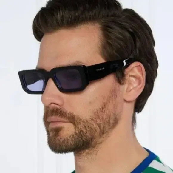 Prada SPR06Y 06V-5S0 Sunglasses Unisex Multicolor Rectangular