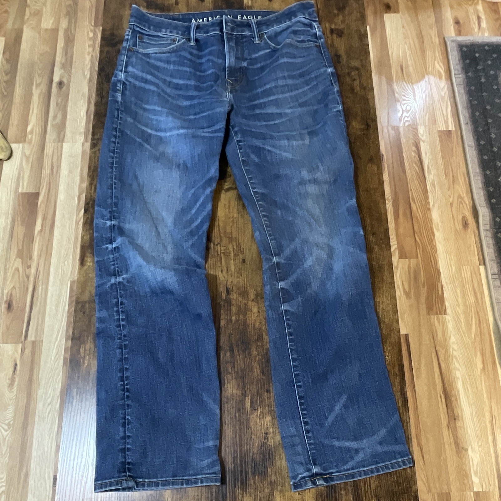 American Eagle AirFlex Bootcut Medium Wash Blue Stretch Denim Jeans 5-Pocket
