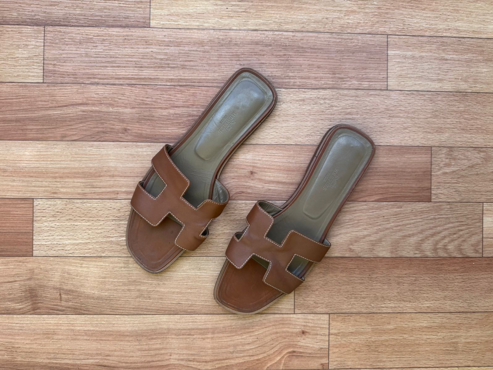 HERMES ORAN SANDALS WOMEN SIZE EU 41 , US 11 , UK 8