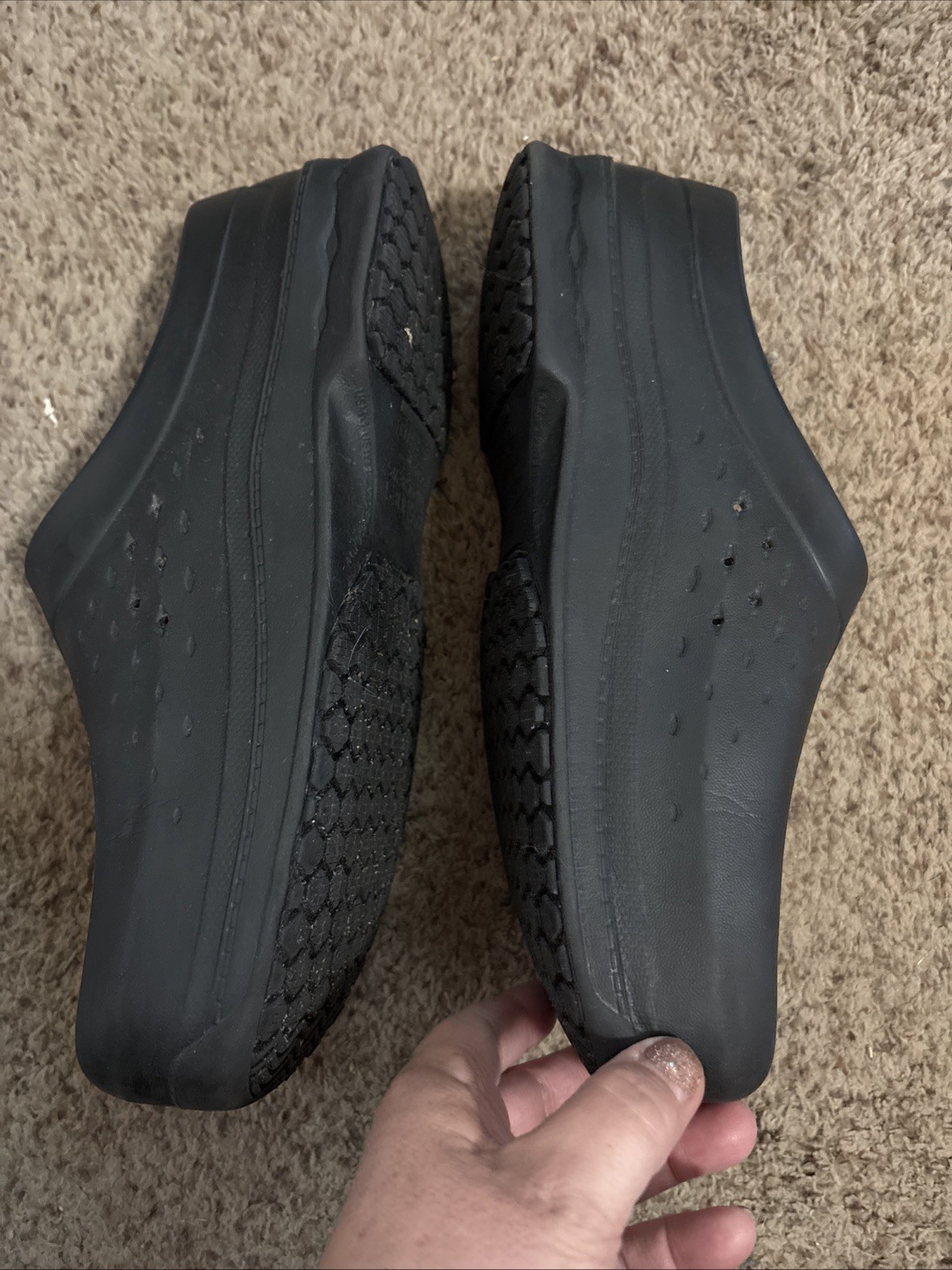 Shoes For Crews Slip On Clogs Black Men’s 11 Slip Resistant Comfort Shoes