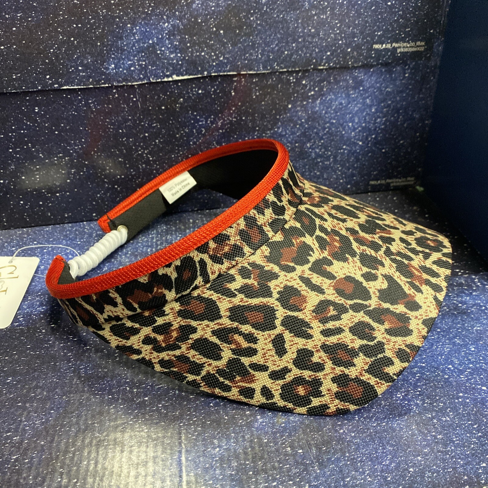 Glove It Leopard Visor V101 – Ladies One Size – Free Shipping – New