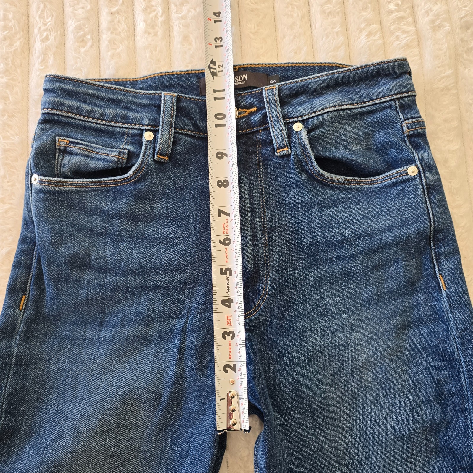 Hudson Holly Flare Jeans Womens 24 x 33 High Rise