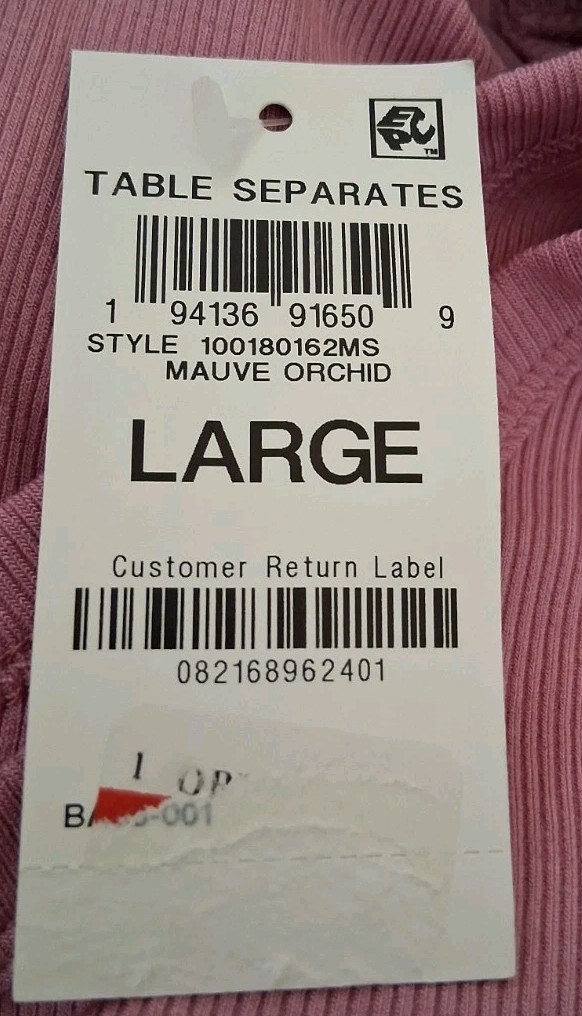 State of Day Ribbed Modal Sleep Tank Top Women’s Mauve Orchid Solid Scoop Neck