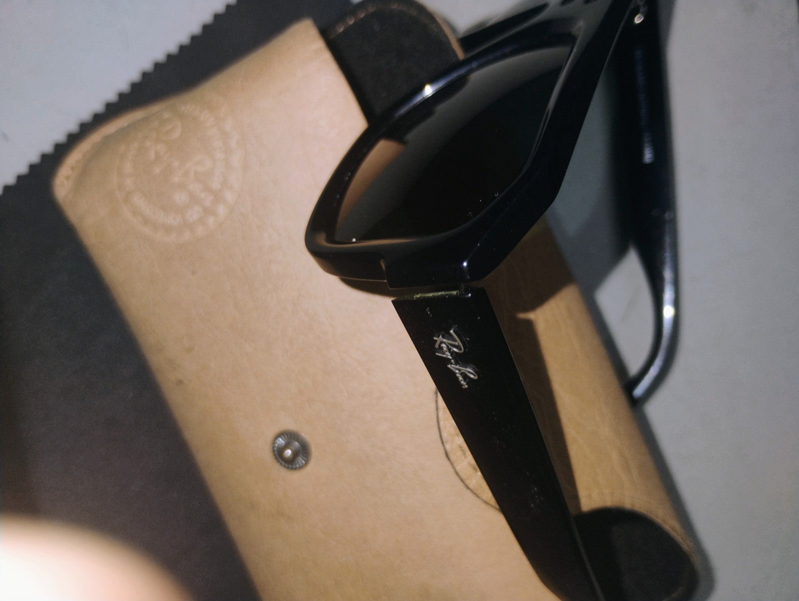 Ray-Ban Corrigan Bio-Based Black/Dark Green 54 mm Sunglasses RB4397 667771 54-20