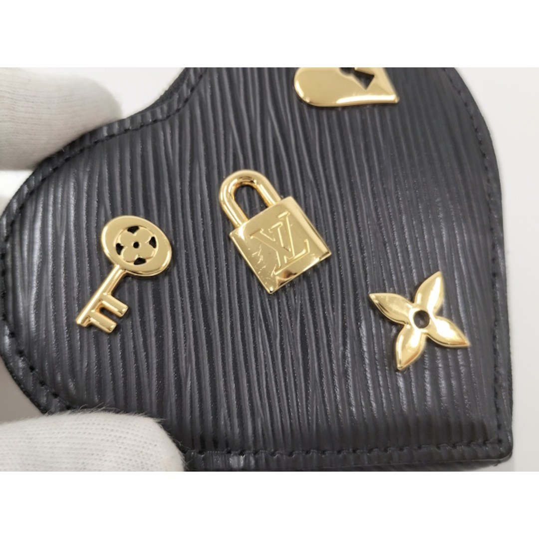 Louis Vuitton Portomone Cool Love Lock Coin Case Epi Used SKAI-0