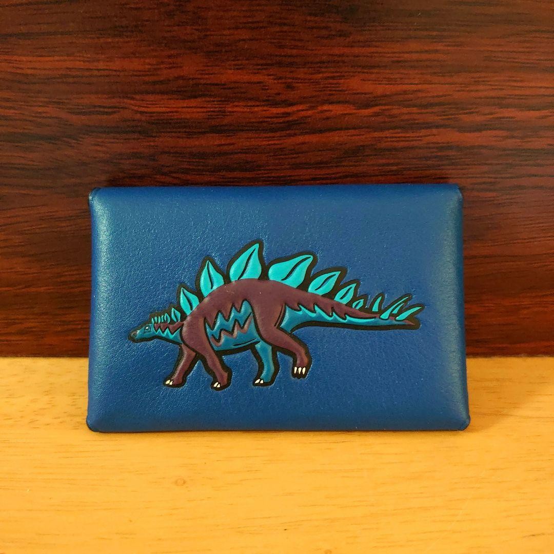 Brand new COACH dinosaur stegosaurus coin purse card case