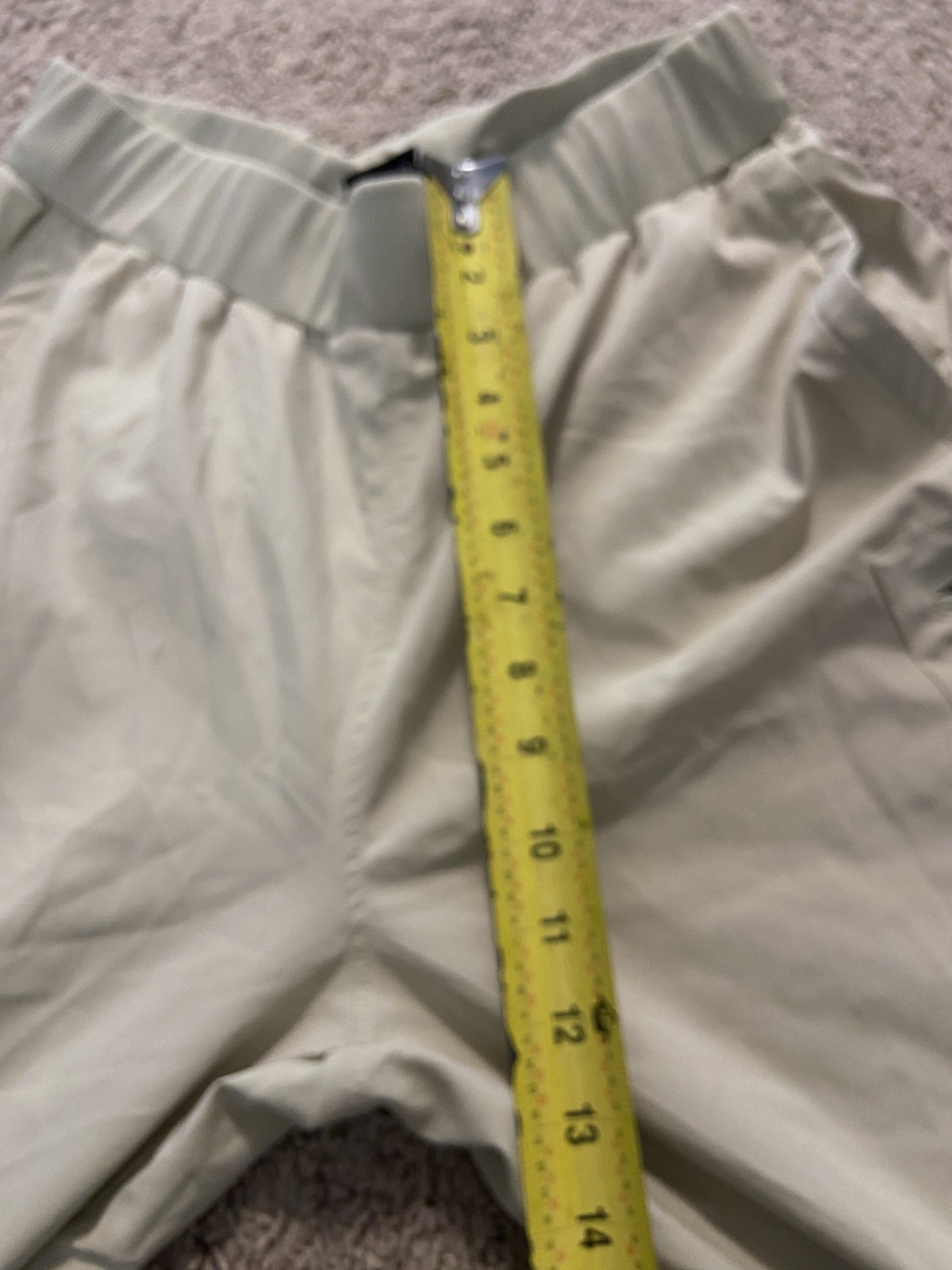 Spyder Pants Mens 30 Beige Active Jogger Elastic Waist Zip Pocket Lightweight