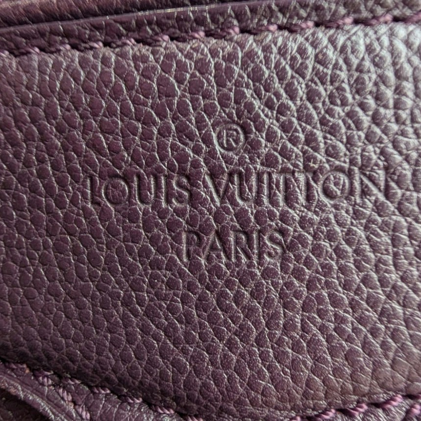 Louis Vuitton Purple Monogram Empreinte Embossed Leather Lumineuse PM Bag Purse