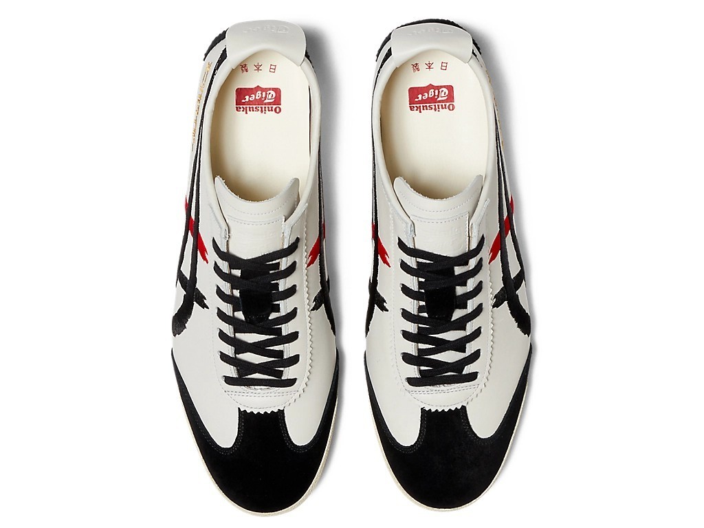 Onitsuka Tiger MEXICO 66 DELUXE NIPPON MADE 1181A119 100 WHITE BLACK Men Shoes