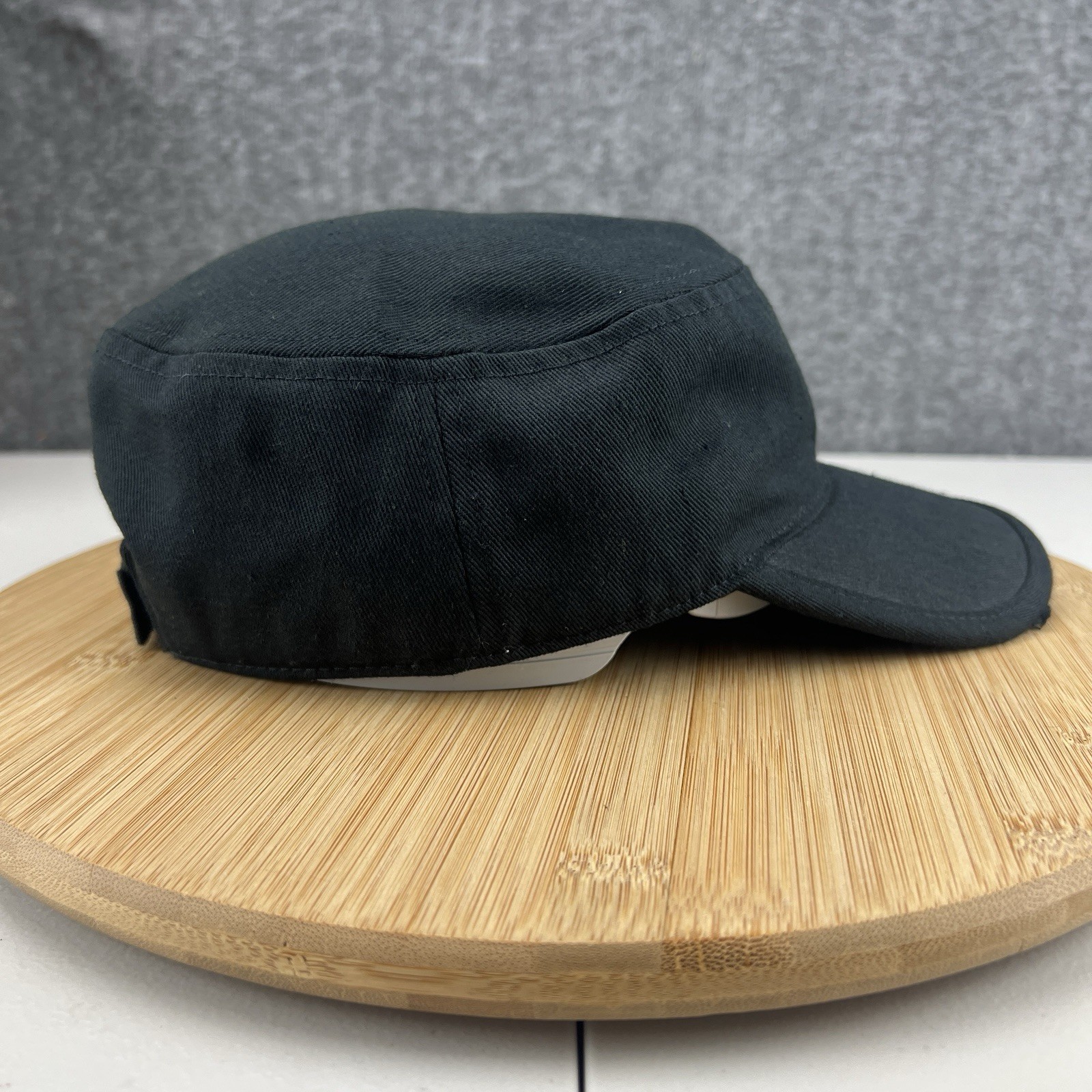 Warheads Sour Candy Army Cadet Hat Cap Strapback OSFM Adult Black Big Logo Promo