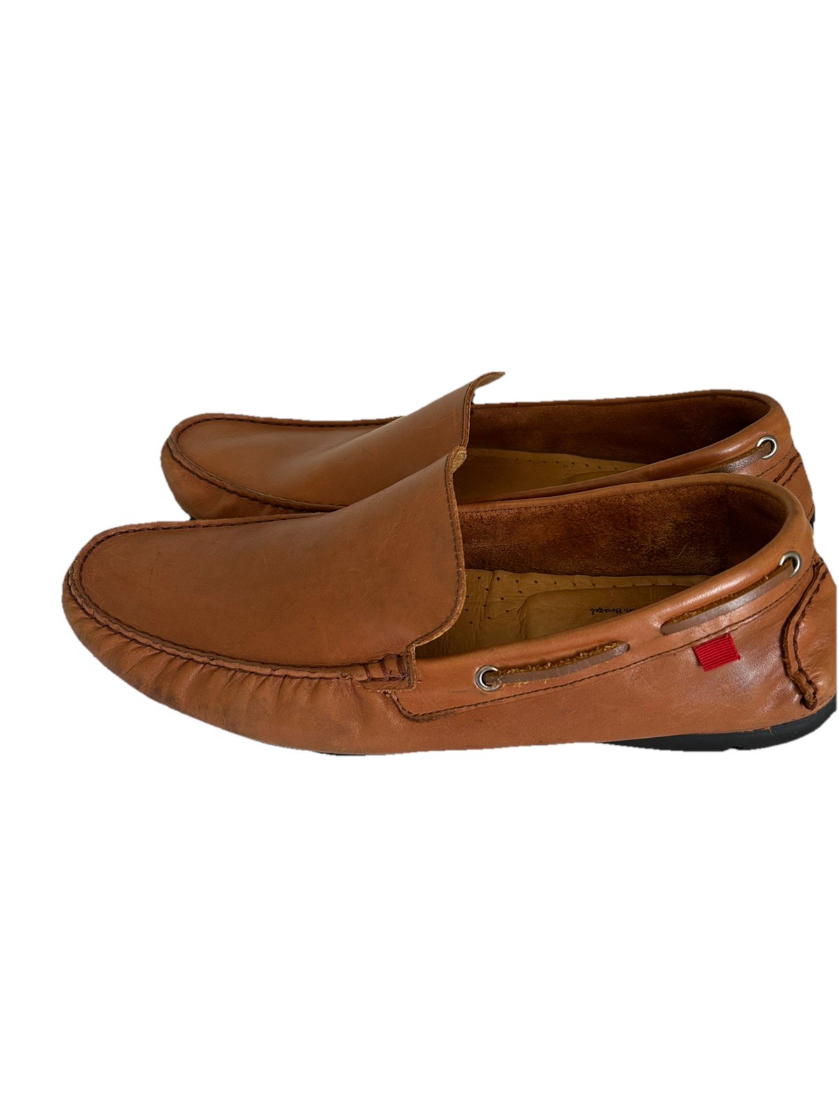 Men’s Marc Joseph NY Brazilian Made Tan Loafers EUC 10
