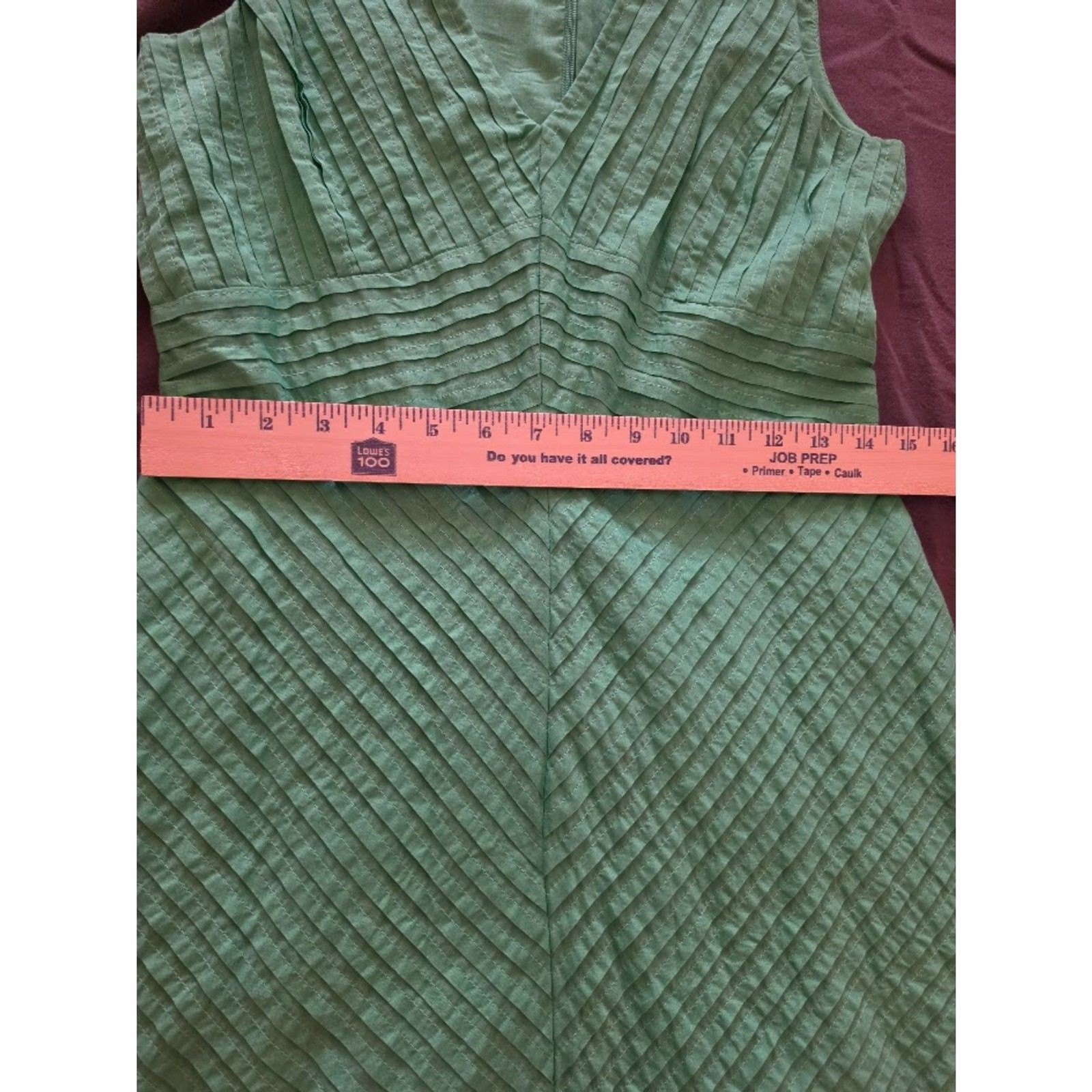J.Crew Factory chevron pleated size 6 dress