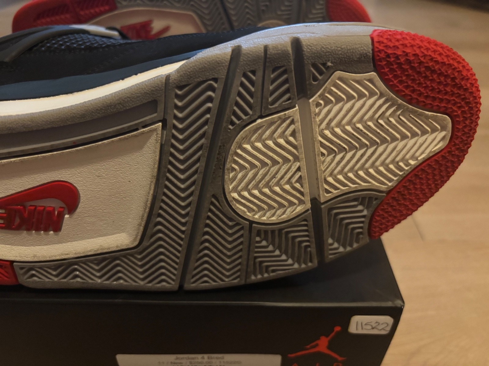 Size 11 – Jordan 4 Retro OG Mid Bred 2019