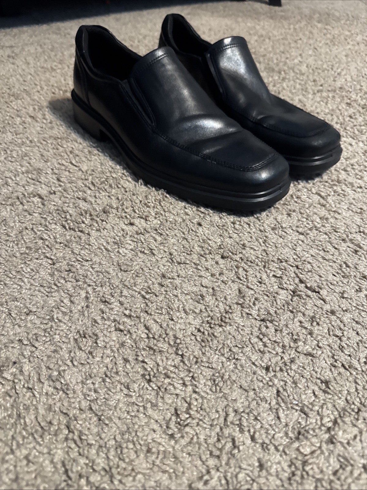 Ecco Helsinki 2 Mens Black Slip On Size 12 Mens US EU 46