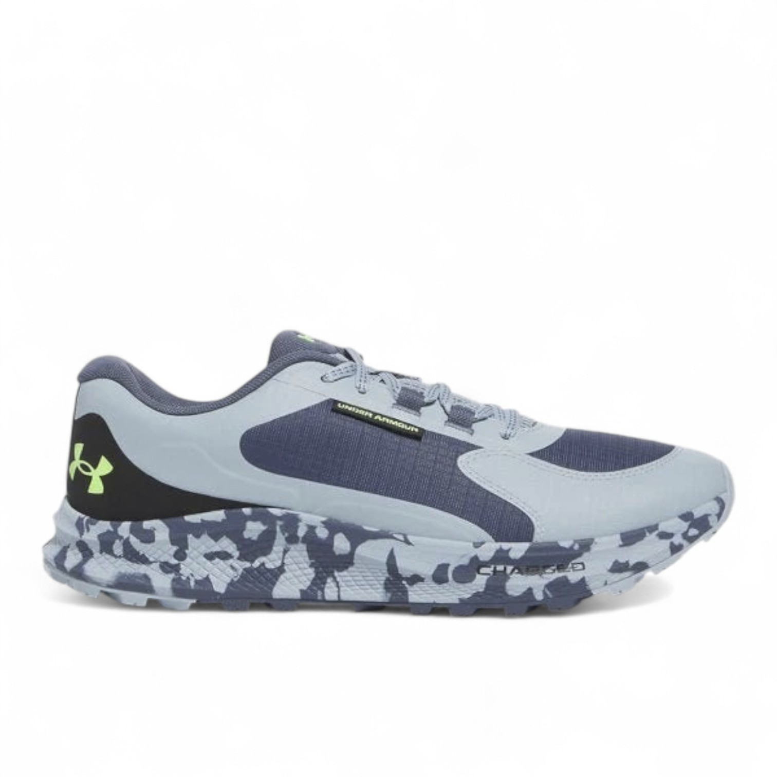 Under Armour UA Bandit Trail 3 Running Shoes Mens 10.5 Downpour Gray NEW READ
