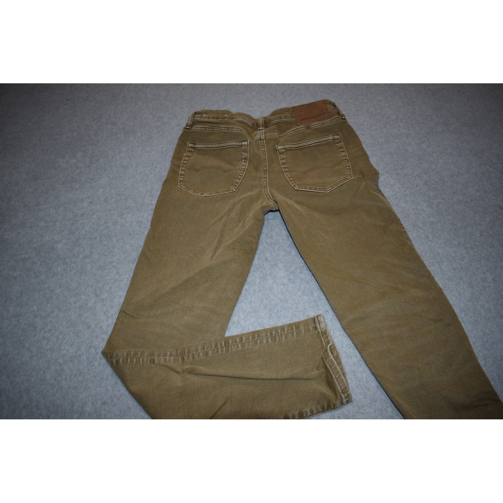 American Eagle Jeans Mens 29 x 30 Brown Next Level Flex Slim Straight Pants