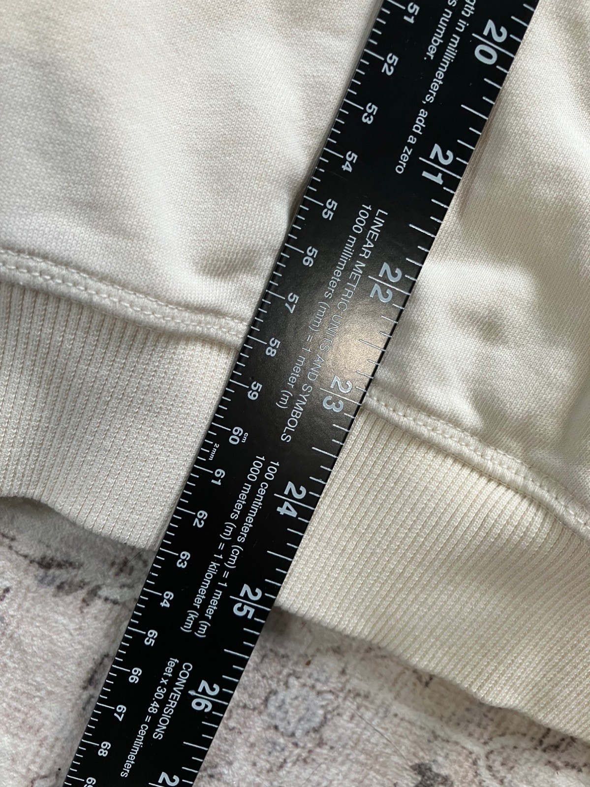 Fjallraven Sweatshirt Pullover Jumper, Mens Medium Beige, 1960 Logo Badge Sweden