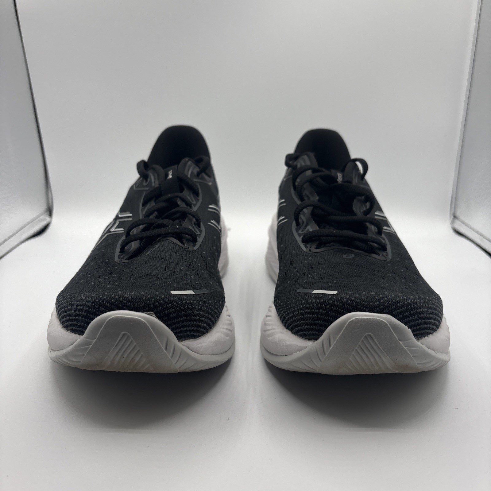 Men’s Asics Gel-Cumulus 26, Black/Concrete, Size 9.5 US Running Shoe Sneaker