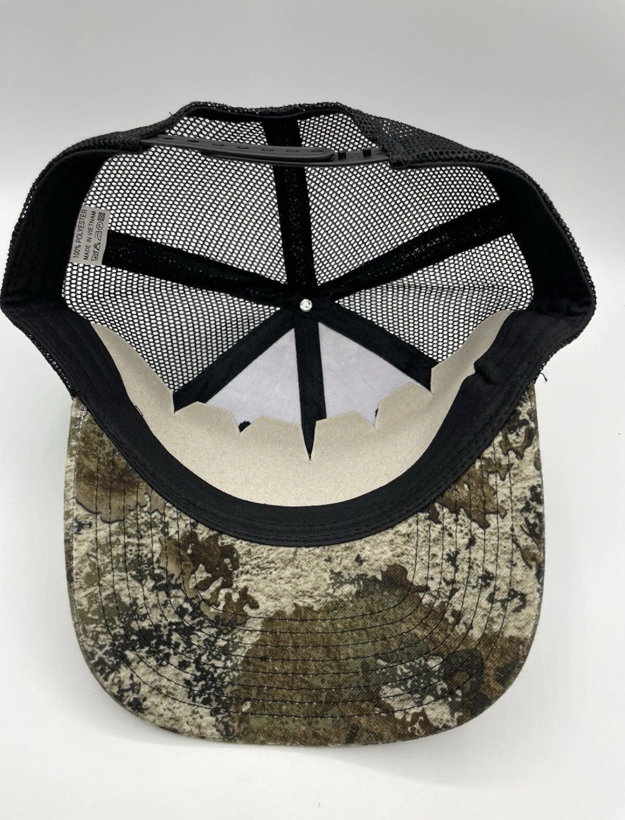 Monster Energy Hat Cap Camo True Timber Snapback Adjustable Mesh NWOT New