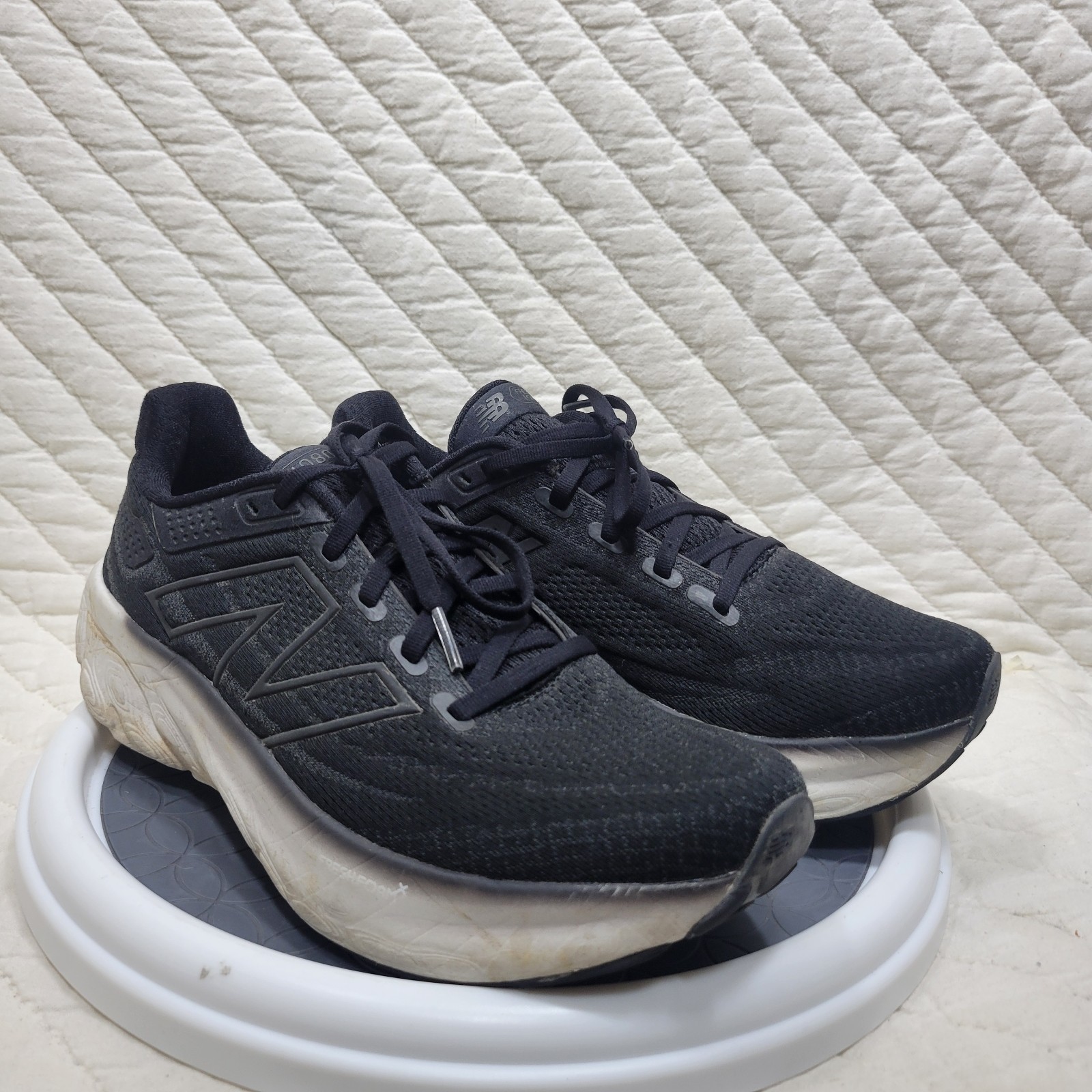 New Balance Womens FF X 1080 V13 W1080K13 Black Running Shoes Sneakers Size 8.5