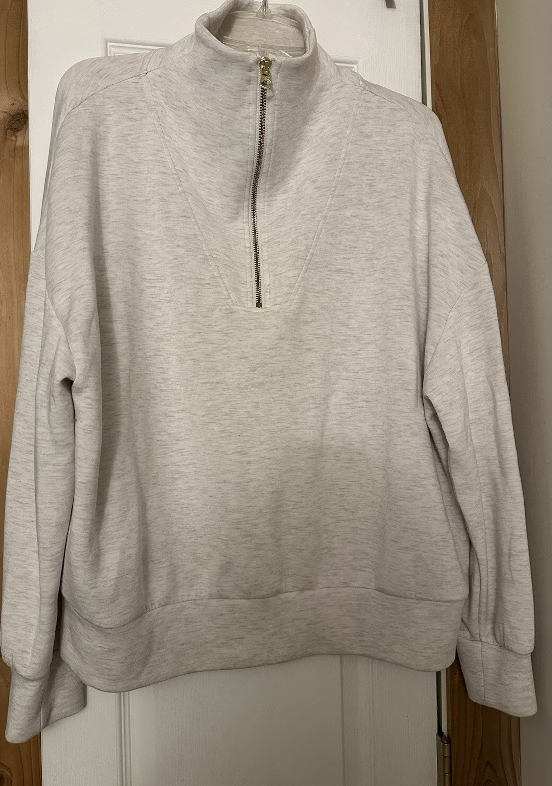 Varley Hawley Half Zip Doublesoft Sweatshirt Size L