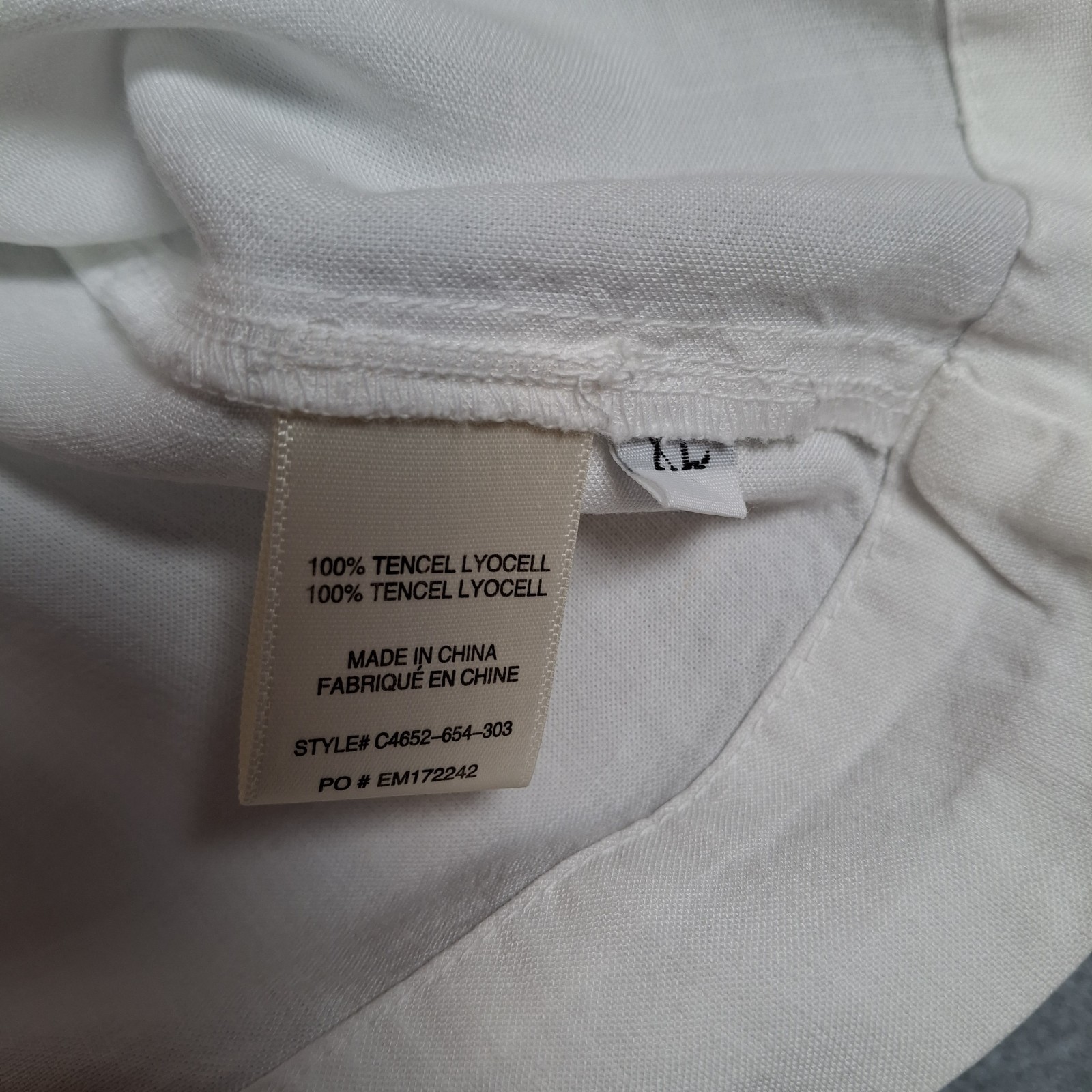 Cloth & Stone Anthropologie Hidden Button Up Blouse XL White Braid Trim Lyocell