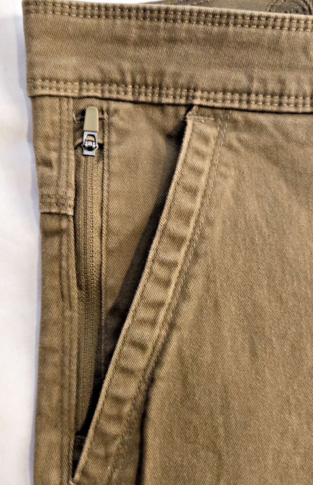Weatherproof Vintage Mens Carpenter Pants 40×30 Cedar Brown Stretch Workwear Uti