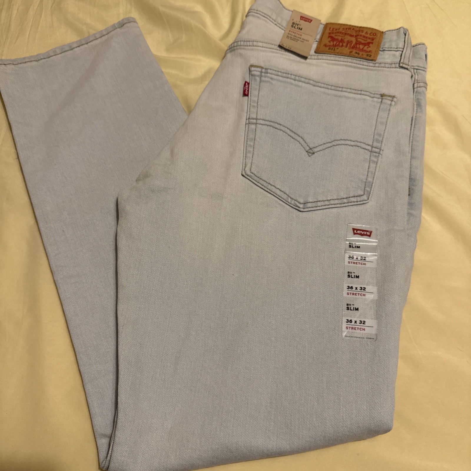 Levis 511 Slim Fit Stretch Jeans Many Colors