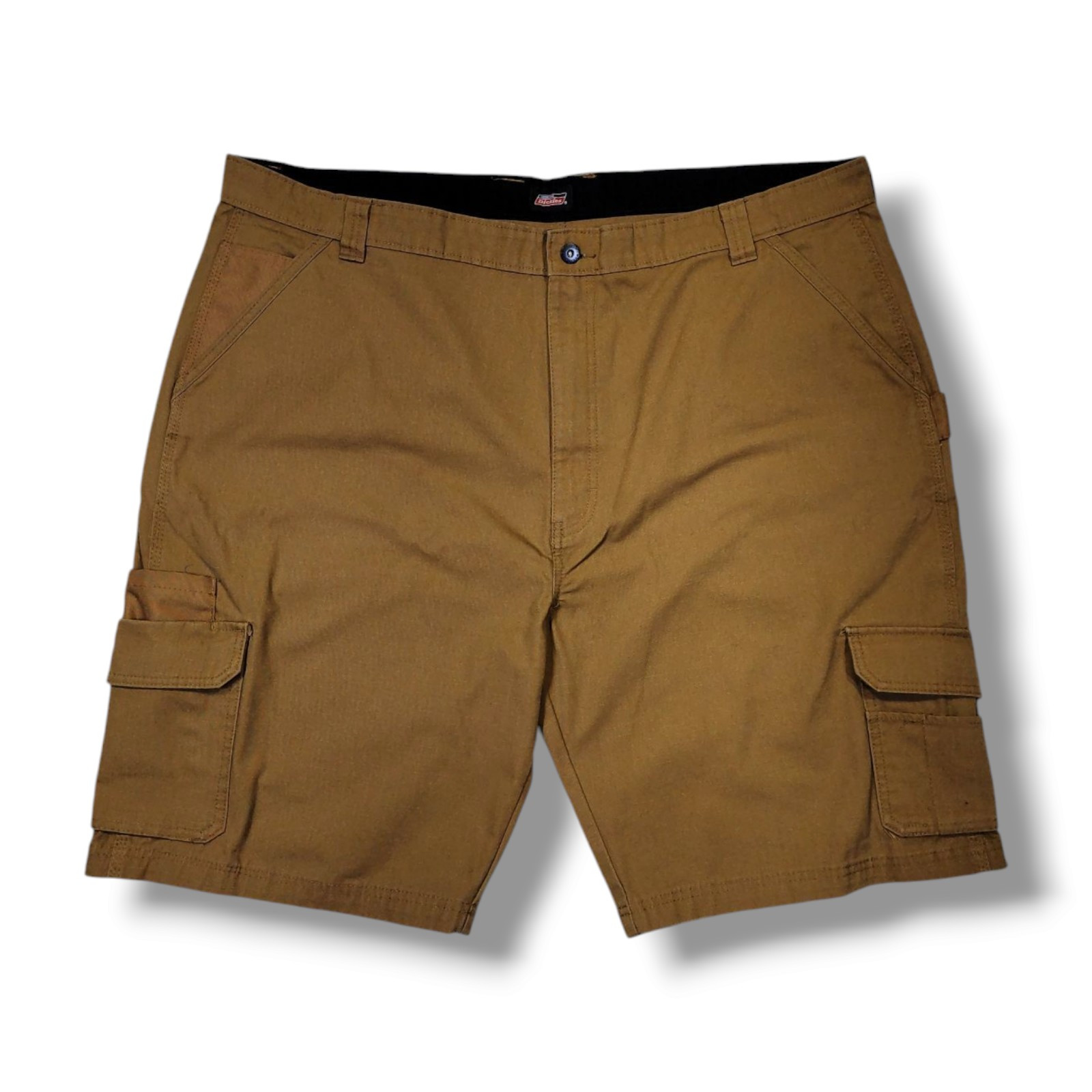 Men’s Dickies Ripstop Ultimate Cargo Brown Shorts Multi Use Pockets Sz 44