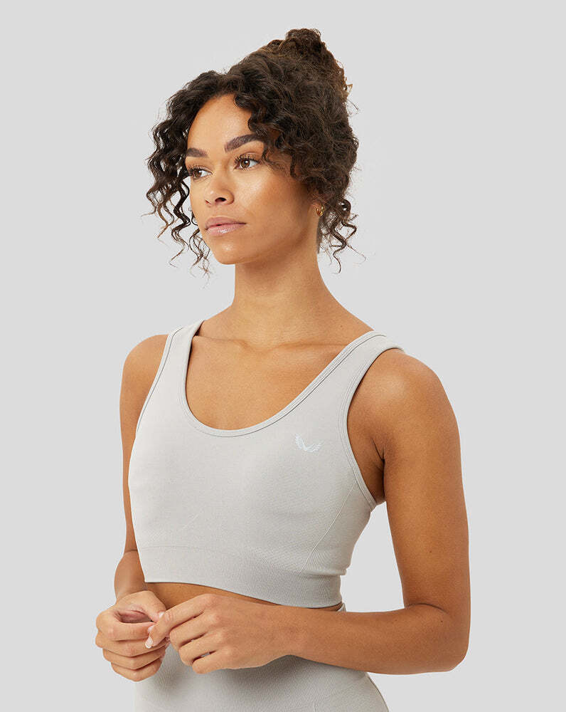 Castore Ladies Seamless Sports Bra – Mist XXS/XS, S-M, L-XL NEW BNWT – RRP £30