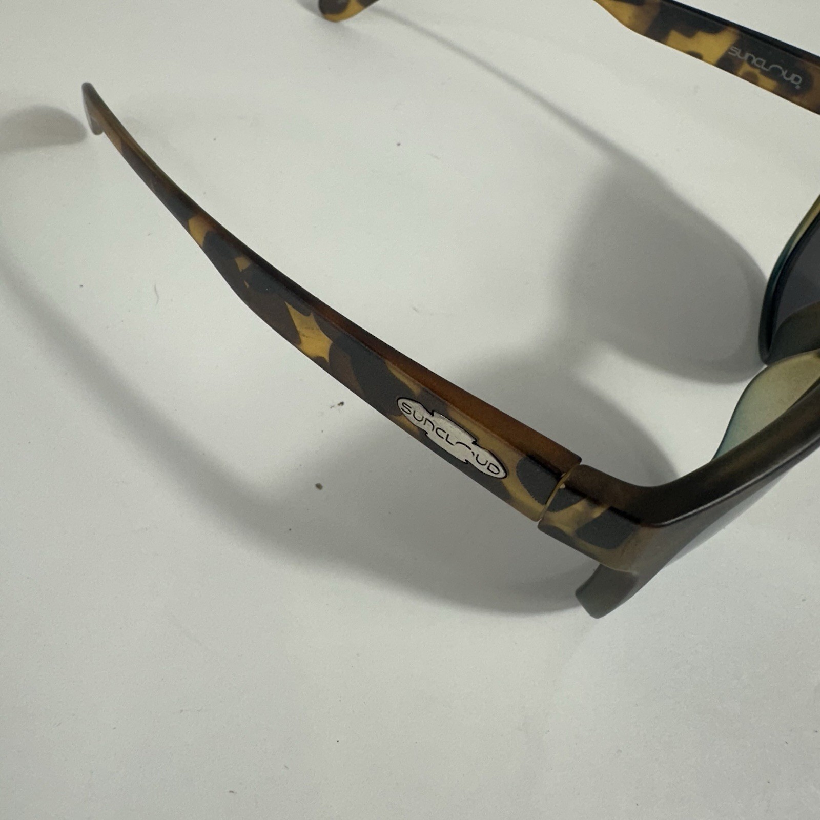 Suncloud LOVESEAT Polarized Tortoise Shell Brown Full Rim Sunglasses Gray Lens