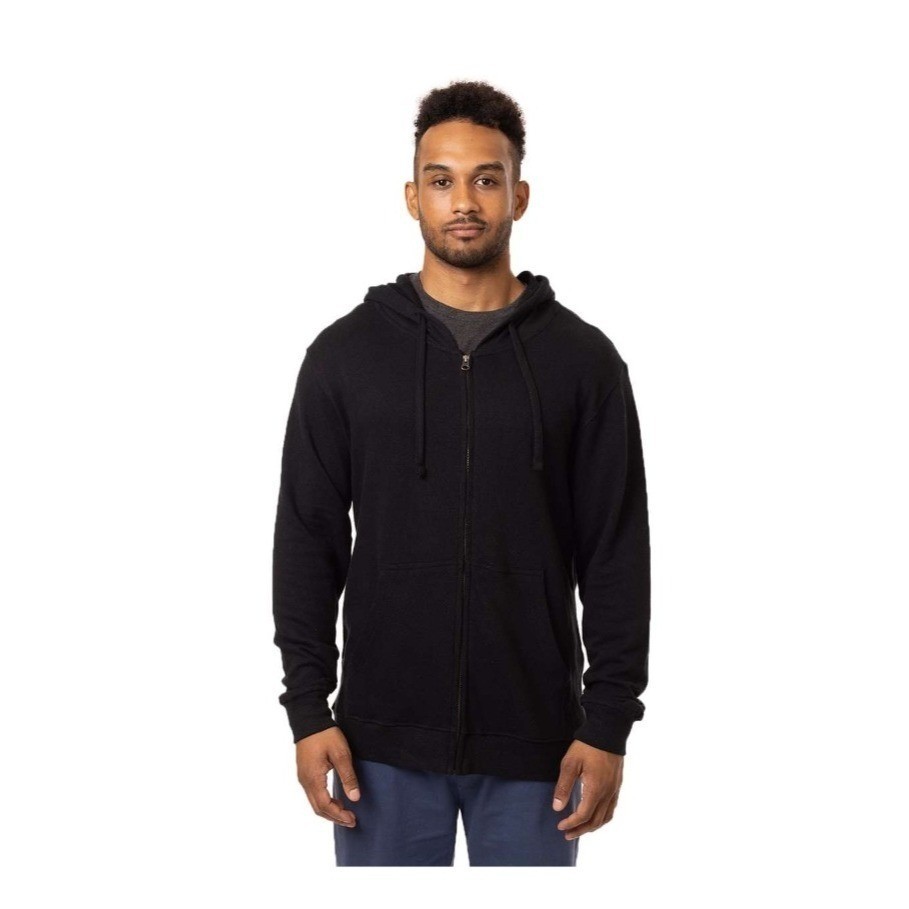 NEW Econscious Hemp Hero Full Zip Hoodie Men’s XL Washed Black (MSRP $52)