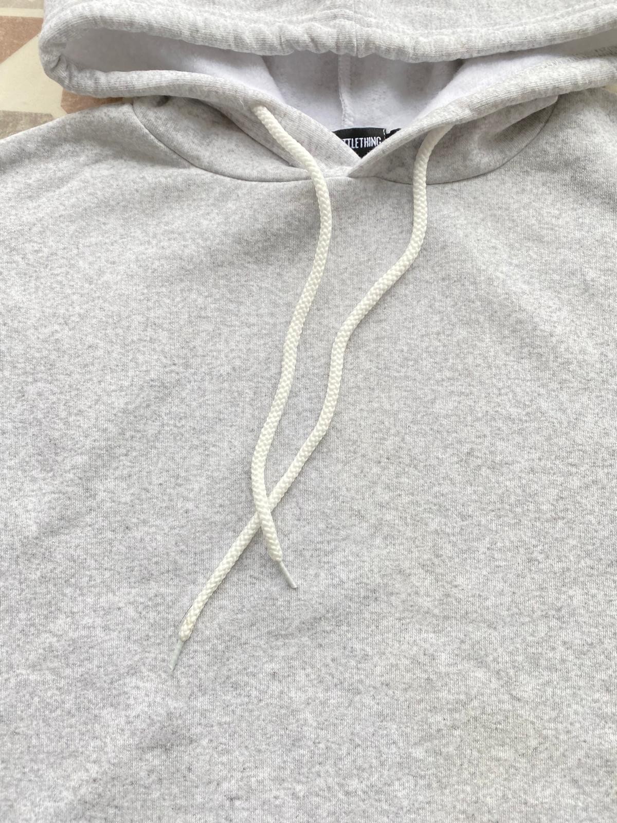 PLT Ash Grey Ultimate Oversized Hoodie Size Small